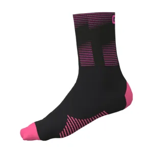 ALÉ Cyklistické ponožky klasické - SPRINT - růžová 44-47