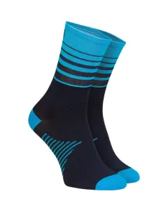 ALÉ Cyklistické ponožky klasické - ONE - modrá/světle modrá 44-47
