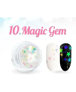 Ozdobné hviezdičky Magic Gem 10