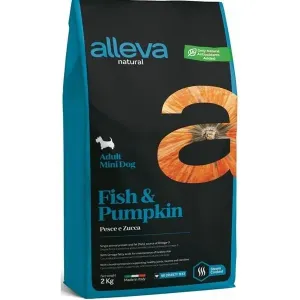 Alleva Natural Dry Adult Fish&Pumpkin Mini 2 kg
