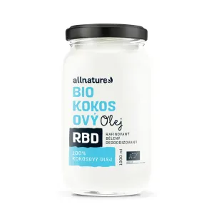 Allnature RBD Kokosový olej BIO - bez vůně 1 000 ml