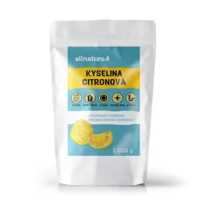 Allnature Kyselina citronová 1 000 g