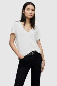 Bavlněné tričko AllSaints bílá barva #4285405