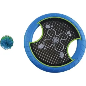 Phlat disc s míčkem modrý