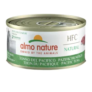 Almo Nature HFC Natural 12 x 70 g výhodné balení - tichomořský tuňák
