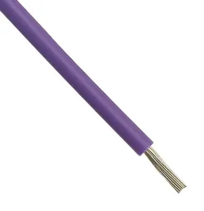 Alpha Wire 3050/1 Vi005 Hook-Up Wire, 24Awg, Violet, 30M