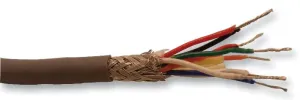 Alpha Wire 3308 Sl005 Cable, Shielded, 28Awg, 8Core, 30.5M