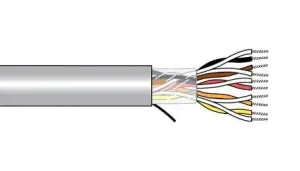 Alpha Wire M13173 Sl005 Shld Multipair, 3 Pair, 0.81Mm2, 30M