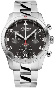 Alpina Startimer Pilot Quartz Chronograph Big Date AL-372BW4S26B + 5 let záruka, pojištění a dárek ZDARMA