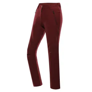 ALPINE PRO Nutta Červená Dámské Softshellové Kalhoty 48-SH