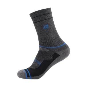 ALPINE PRO Biofe Modrá Ponožky Thermolite s antibakteriální úpravou L