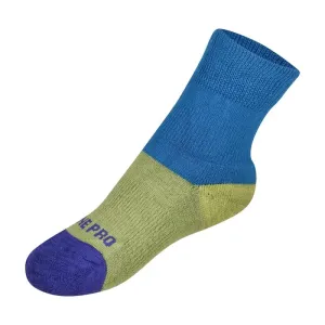 ALPINE PRO Noldo Modrá Dětské Ponožky z merino vlny S
