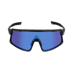 Alpine Pro ZOMERE černé sluneční brýle - modré skla
