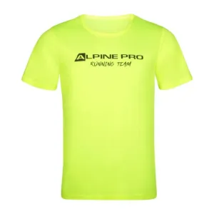 ALPINE PRO Runn Žlutá Pánské funkční triko L