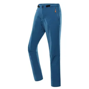 ALPINE PRO Enob Modrá Pánské Softshellové Kalhoty 52