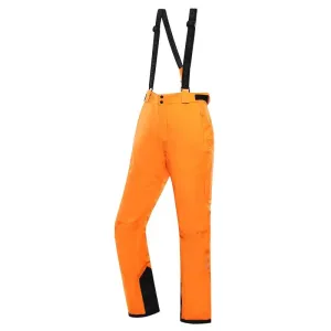 ALPINE PRO Sango 9 Oranžová Pánské Lyžařské Kalhoty S Ptx Membránou XL