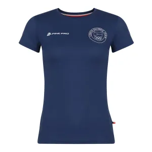 ALPINE PRO Innisa Modrá Dámské funkční triko z olympijské kolekce L