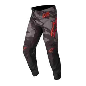 Motokrosové kalhoty Alpinestars Racer Tactical černá/šedá maskáčová/červená fluo  černá/šedá maskáčová/červená fluo  30