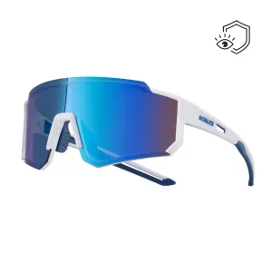 Sportovní sluneční brýle Altalist Legacy 2  bílá s modrými skly