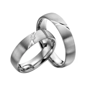 ALTAR ocelové snubní prsteny ALOC1126 #5369774