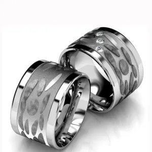 ALTAR ocelové snubní prsteny ALOC1077 #5950293