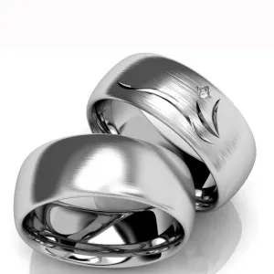 ALTAR ocelové snubní prsteny ALOC1081 #5950298