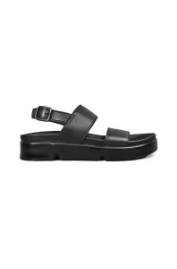 Sandály Altercore CAMILLE dámské, černá barva, na platformě
