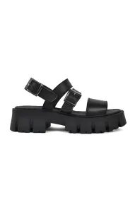 Sandály Altercore SUSIE VEGAN dámské, černá barva, na platformě #6204277