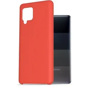 AlzaGuard Premium Liquid Silicone Case pro Samsung Galaxy A42 červené