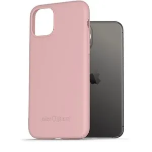 AlzaGuard Matte TPU Case pro iPhone 11 Pro růžový