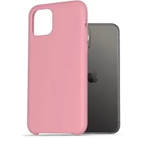 AlzaGuard Premium Liquid Silicone Case pro iPhone 11 Pro růžové