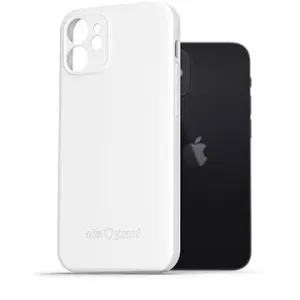 AlzaGuard Matte TPU Case pro iPhone 12 Mini bílý