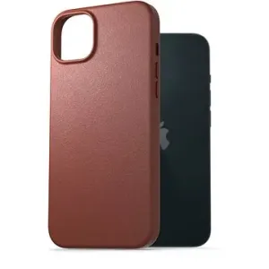 AlzaGuard Genuine Leather Case pro iPhone 14 Plus hnědé
