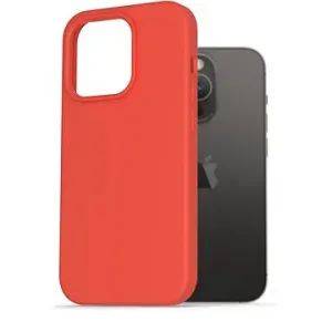 AlzaGuard Premium Liquid Silicone Case pro iPhone 14 Pro červené
