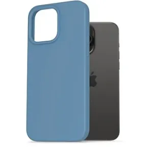 AlzaGuard Premium Liquid Silicone Case pro iPhone 15 Pro Max modré