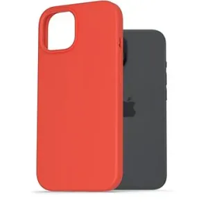 AlzaGuard Premium Liquid Silicone Case pro iPhone 15 červené