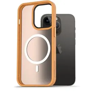 AlzaGuard Matte Case Compatible with MagSafe pro iPhone 14 Pro žlutý