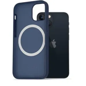 AlzaGuard Silicone Case Compatible with Magsafe pro iPhone 13 Mini modrý