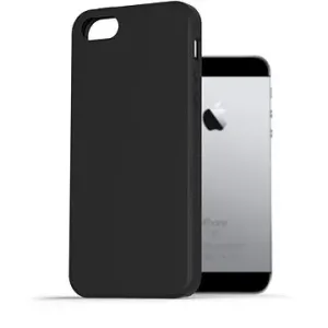 AlzaGuard Premium Liquid Silicone Case pro iPhone 5 / 5S / SE černé