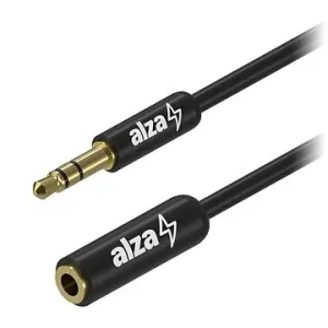 AlzaPower Core Audio 3.5mm Jack (M) to 3.5mm Jack (F) 1m černý #263181