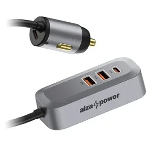 AlzaPower Car Charger X560 Multi Charge 20W šedá