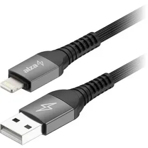 AlzaPower AluCore USB-A to Lightning (C189) Ultra Durable 2m tmavě šedý