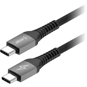 AlzaPower AluCore USB-C to USB-C 2.0 100W Ultra Durable 1m tmavě šedý