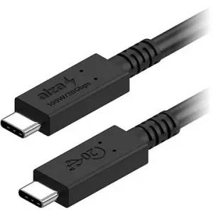 AlzaPower Core USB-C to USB-C USB4 100W 0.5m černý