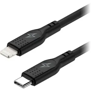 AlzaPower SilkCore USB-C to Lightning MFi, 2m černý