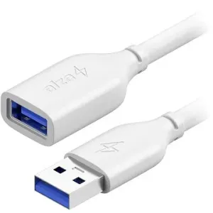AlzaPower Core USB-A (M) to USB-A (F) 3.0, 1.5m bílý