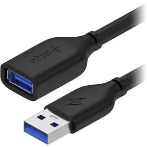AlzaPower Core USB-A (M) to USB-A (F) 3.0, 3m černý