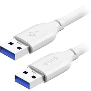 AlzaPower Core USB-A (M) to USB-A (M) 3.0, 0.5m bílý