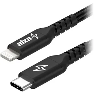 AlzaPower AluCore USB-C to Lightning MFi 3m černý