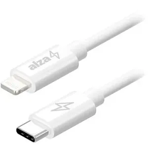 AlzaPower Core USB-C to Lightning MFi 1m bílý